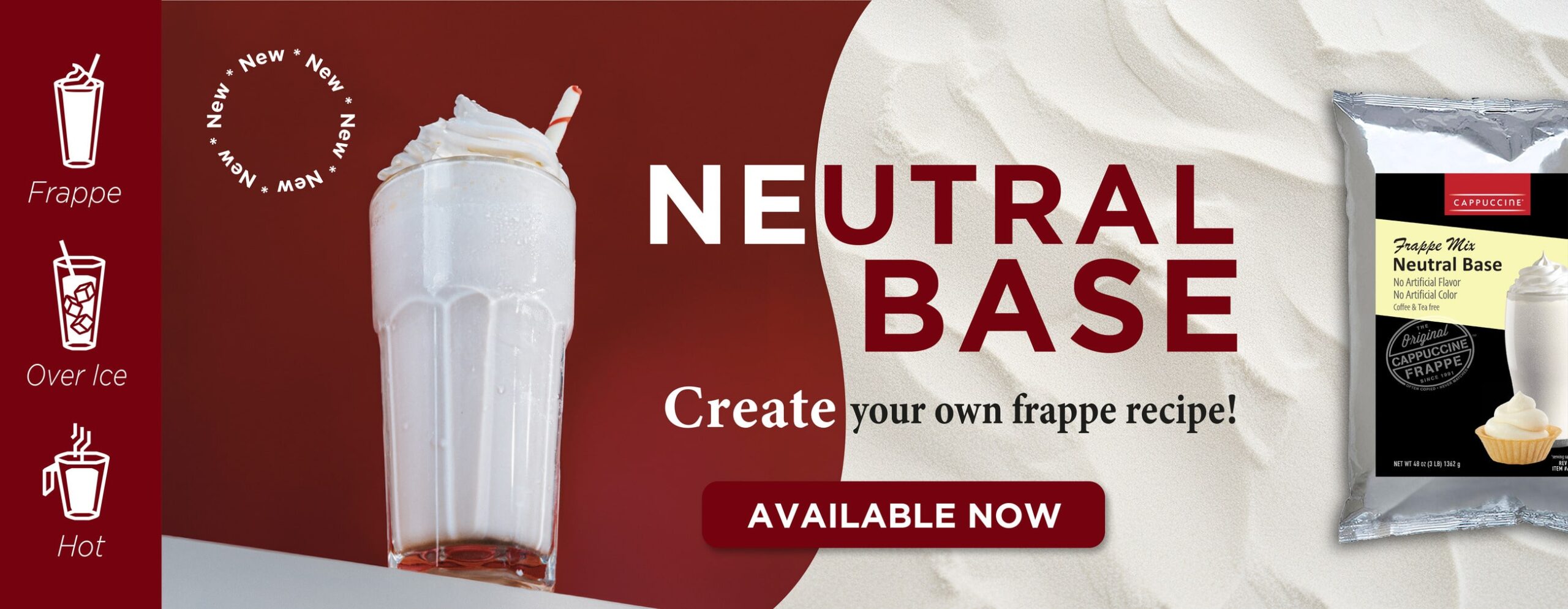 Cappuccine Neutral Base banner